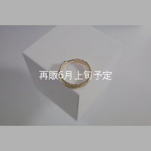 画像1: フェザーリング(4mm) ｜K18YG｜ 