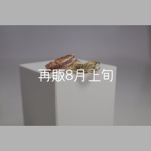 画像1: フェザーリング [ペア]  ■K10PG 4mm  ■K18YG 6mm 