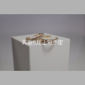 画像1: フェザーリング [ペア] ｜K10YG｜ ■3mm  ■4mm 