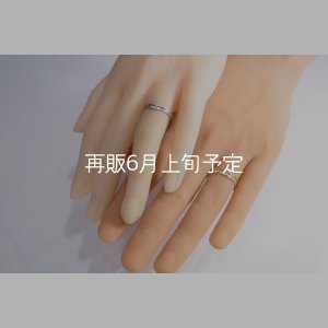 画像2: フェザーリング [ペア]  ■Pt900 3mm  ■K18YG 4mm 