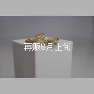 画像1: フェザーリング [ペア] ｜K18YG｜ ■4mm  ■6mm 