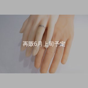 画像2: フェザーリング [ペア] ｜Pt900｜ ■3mm  ■4mm 