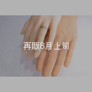 画像2: フェザーリング [ペア] ｜Pt900｜ ■3mm  ■4mm 