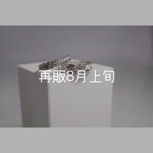 画像1: フェザーリング [ペア] ｜Pt900｜ ■4mm  ■6mm 