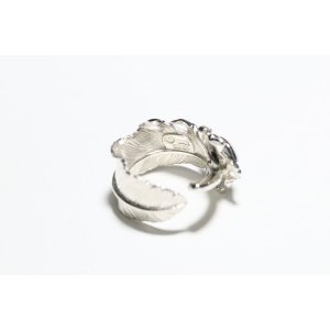 画像11: 千年フェザー(L1)  石付きリング 