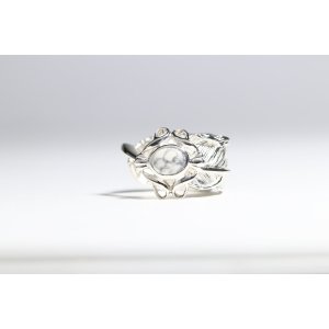 画像8: 千年フェザー(L1)  石付きリング 