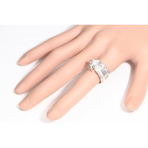 画像17: 千年フェザー(L1)  石付きリング 