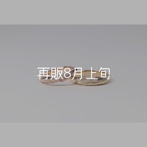 画像2: ラウンドフェザーリング [ペア] ｜K10PG/K10YG｜ 