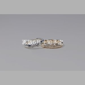 画像2: ラウンドフェザーリング [ペア] ｜SV925/K10YG｜ 
