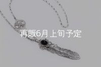 千年フェザー(LL1オニキス)  アローフックペンダント 『チェーン50cm』 