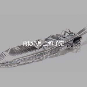 画像6: 千年フェザー(LL1オニキス)  アローフックペンダント 『チェーン50cm』 