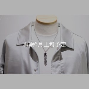 画像8: 千年フェザー(LL1オニキス)  アローフックペンダント 『チェーン50cm』 