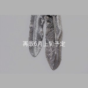 画像5: Wフェザーネックレス (L1/LL2オニキス)  クローフック/アローメディスン 『チェーン50cm』 