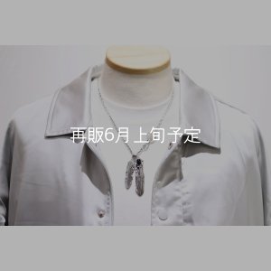 画像11: Wフェザーネックレス (L1/LL2オニキス)  クローフック/アローメディスン 『チェーン50cm』 