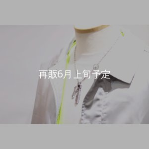 画像9:  Wフェザーネックレス (M1/L2オニキス)   クローフック/スターメディスン 『チェーン50cm』 