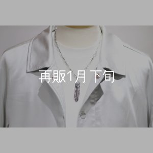 画像5: 千年フェザー(LL2ハートフェザー) ロゴフックペンダント 『チェーン50cm』 