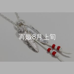 画像2: Wフェザーネックレス (L1SUNコンチョ/L2) 『スターフックチェーン50cm』 
