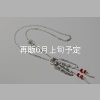 Wフェザーネックレス (L1SUNコンチョ/L2) 『スターフックチェーン50cm』 