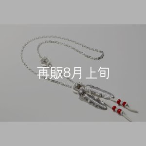 画像1: Wフェザーネックレス (L1SUNコンチョ/L2) 『スターフックチェーン50cm』 