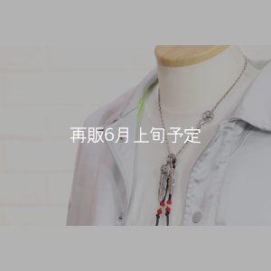 画像6: Wフェザーネックレス (L1SUNコンチョ/M2) 『スターフックチェーン50cm』 