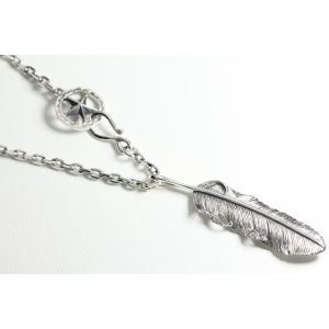 画像3: 千年フェザー(L2) スターフックペンダント 『チェーン50cm』 