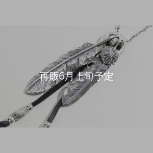 画像3: Wフェザーネックレス (LL1/L2SUNコンチョ) 『スターフックチェーン50cm』 