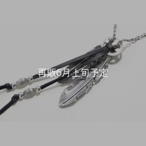 画像4: Wフェザーネックレス (LL1/L2SUNコンチョ) 『スターフックチェーン50cm』 