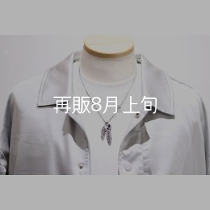 画像7: Wフェザーネックレス (MM1/M2オニキス) 『スターフックチェーン50cm』 