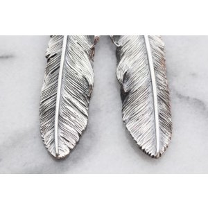 画像6: Wフェザーネックレス (L1_K18YG-SUNコンチョ/L2) 『チェーン50cm』 ■雑誌掲載 