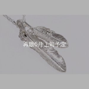 画像5: Wフェザーネックレス (MM2/M2オニキス) 『チェーン45cm』 