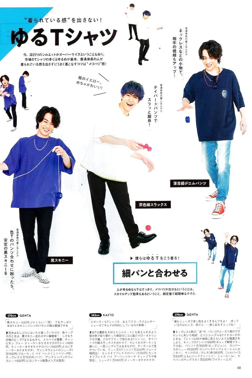 着用画像・TravisJapan松田元太さま