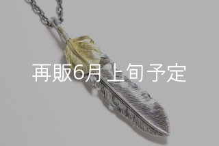 『ミキサー車』buffフェザーネックレス プレーンフェザー [ ネックレス・ペンダント ] buff(バフ)
