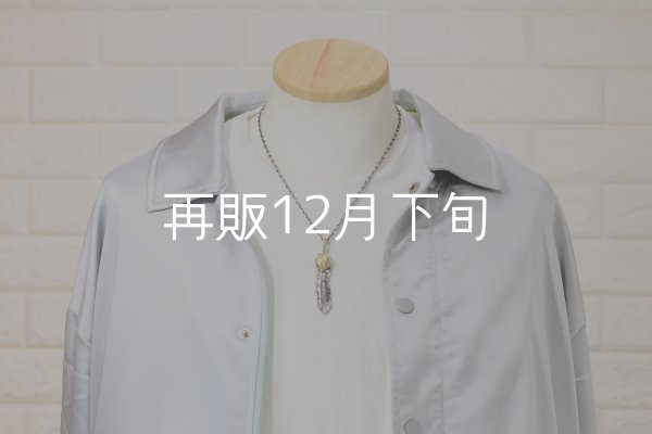 画像7:  千年フェザー (LL1_K18YGハートフェザー) ペンダント『チェーン50cm』  (7)