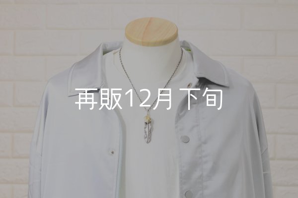 画像6:  千年フェザー (LL2_K18YGハートフェザー) ペンダント『チェーン50cm』  (6)