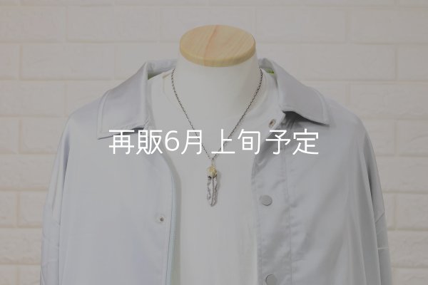画像6:  千年フェザー (LL2_K18YGハートフェザー) ペンダント『チェーン50cm』  (6)