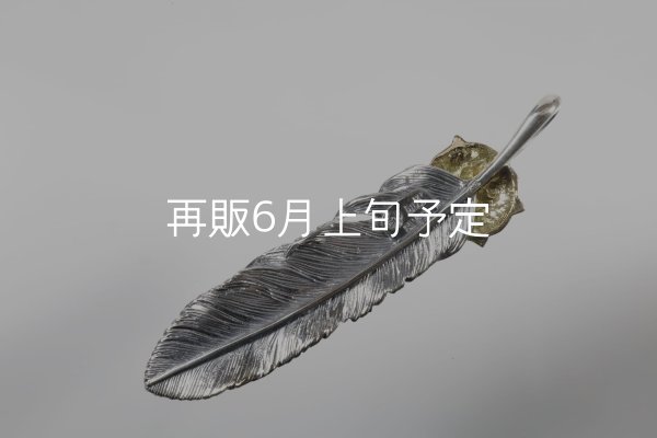 画像4: 千年フェザー(L1)  K18YG-SUNコンチョ  (4)