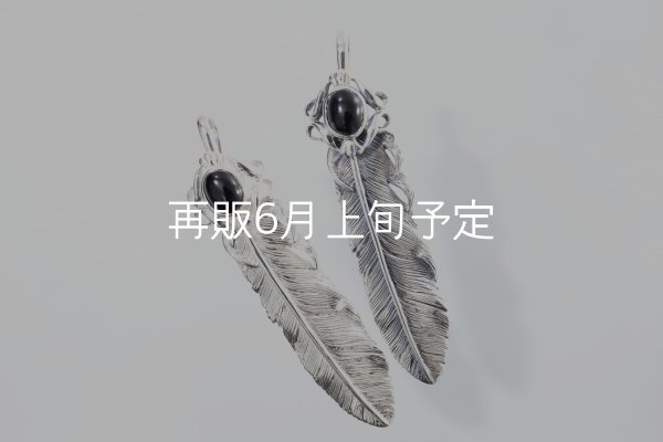 画像1: 千年フェザー(L1)  オニキス  (1)