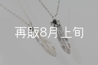 石付きフェザー [ ネックレス・ペンダント ] buff(バフ)