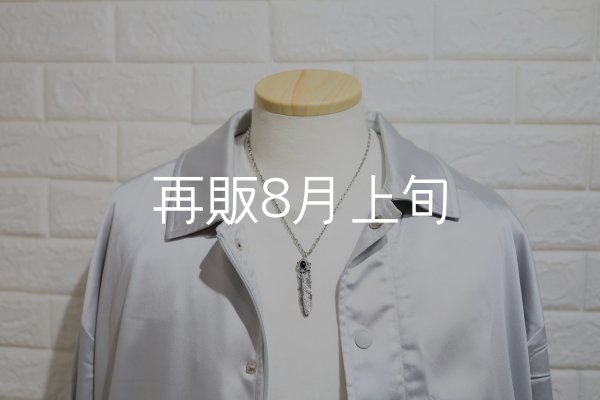 画像5: 千年フェザー(L1オニキス) ペンダント 『チェーン50cm』  (5)