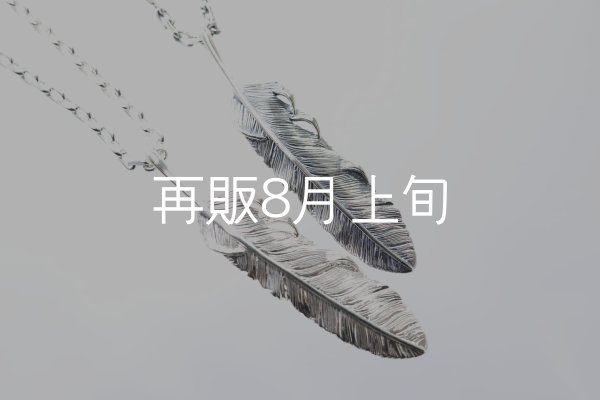 画像4: 千年フェザー(L1)ペンダント 『チェーン50cm』  (4)