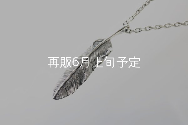 画像2: 千年フェザー(L1)ペンダント 『チェーン50cm』  (2)