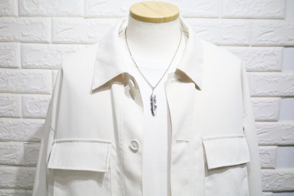 画像6: 千年フェザー(L1)ペンダント 『チェーン50cm』  (6)