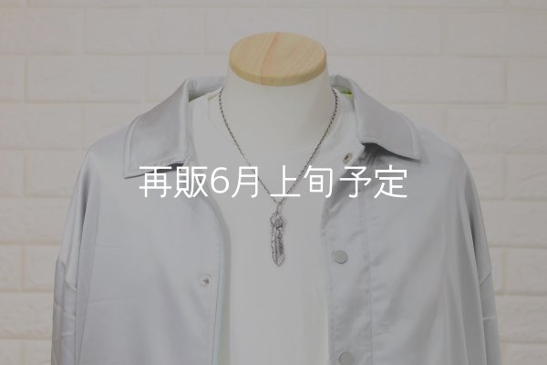 画像8:  千年フェザー (LL1ハートフェザー) ペンダント『チェーン50cm』  (8)