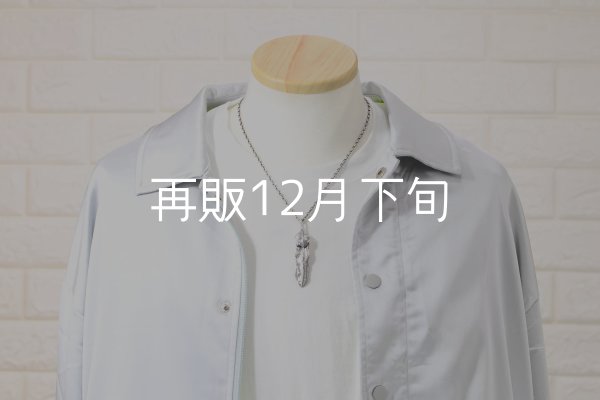 画像7:  千年フェザー (LL2ハートフェザー) ペンダント『チェーン50cm』  (7)