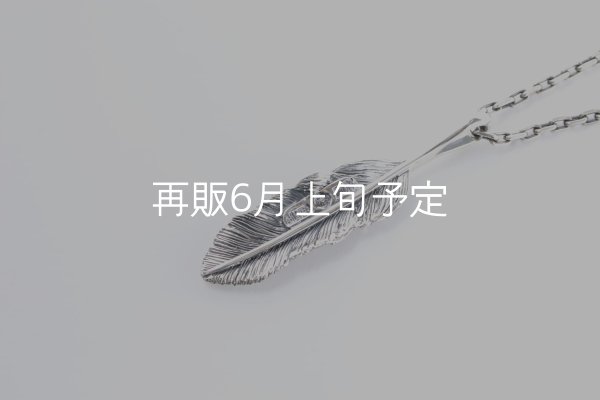 画像4: 千年フェザー(MM1)ペンダント 『チェーン45cm』  (4)