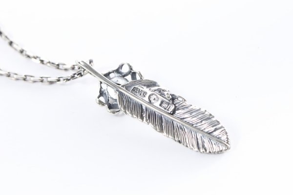 画像5: 千年フェザー(MM2)  マグネサイトペンダント 『チェーン40cm』  (5)