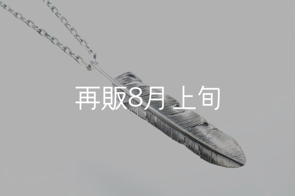 画像1: 千年フェザー(XL1)ペンダント 『チェーン50cm』  (1)
