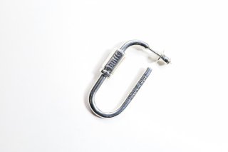 Buff シルバージュエリーカラビナブレス Buff シルバージュエリーカラビナブレス メンズ