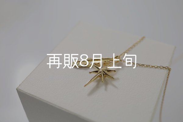 画像2: SUNジュエル × フェザーネックレス ｜K18YG × ダイヤモンド｜  (2)