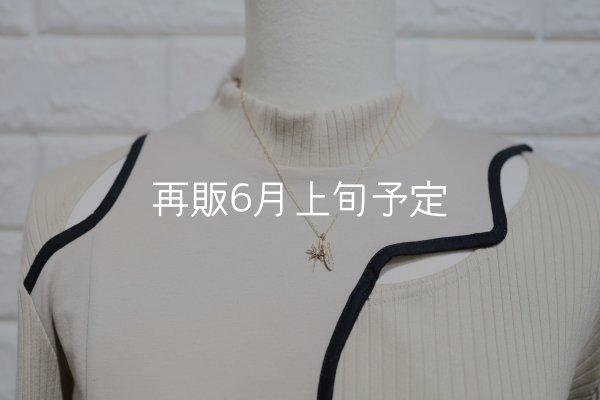 画像3: SUNジュエル × フェザーネックレス ｜K18YG × ダイヤモンド｜  (3)